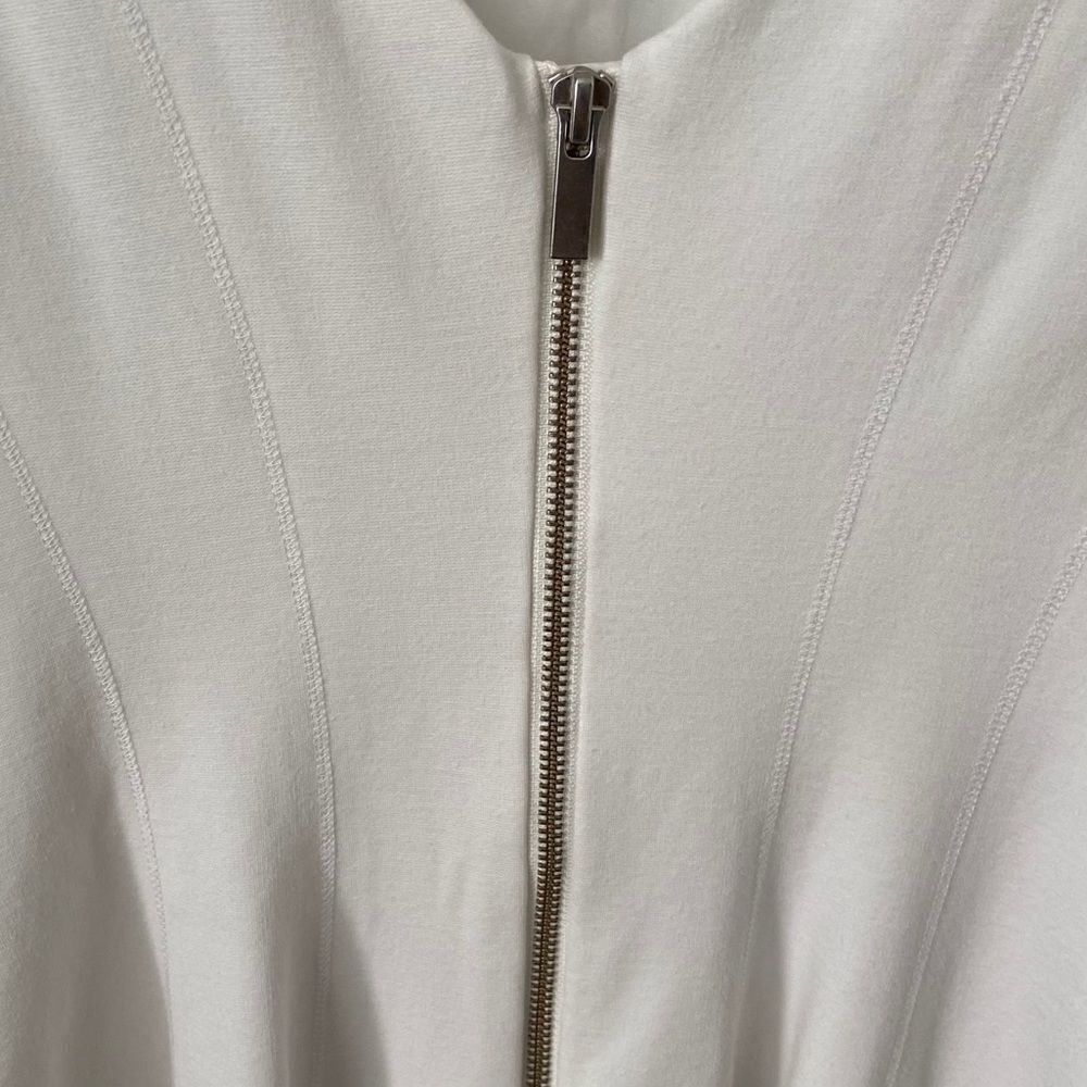 Banana Republic White Round neck Mini Dress in Size 2P - Picture 5 of 13